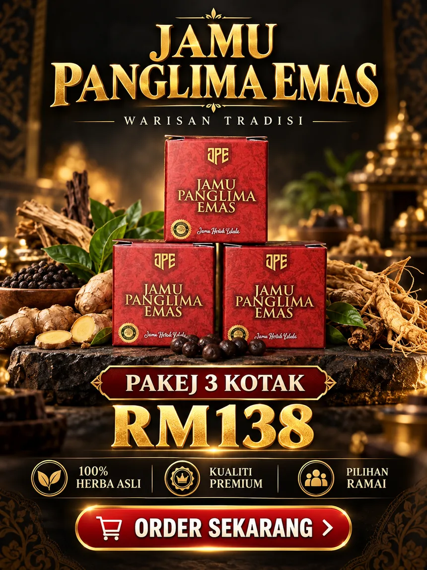 Pakej 3 Kotak Jamu Panglima Emas - RM138